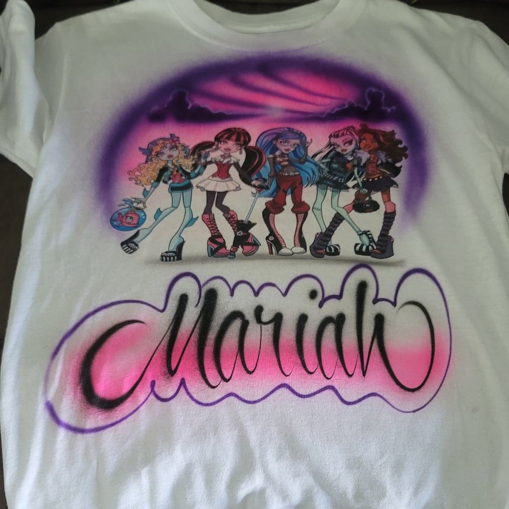 Airbrushed tshirt